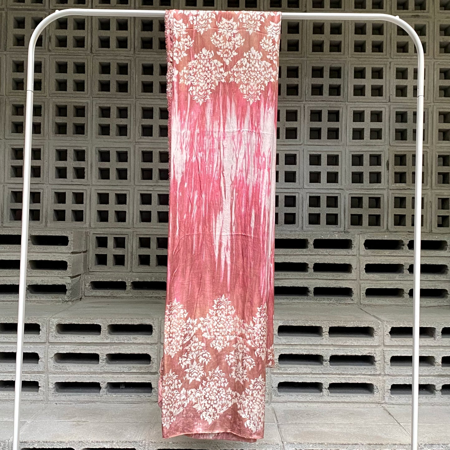 Brownish Pink - Satin Silk