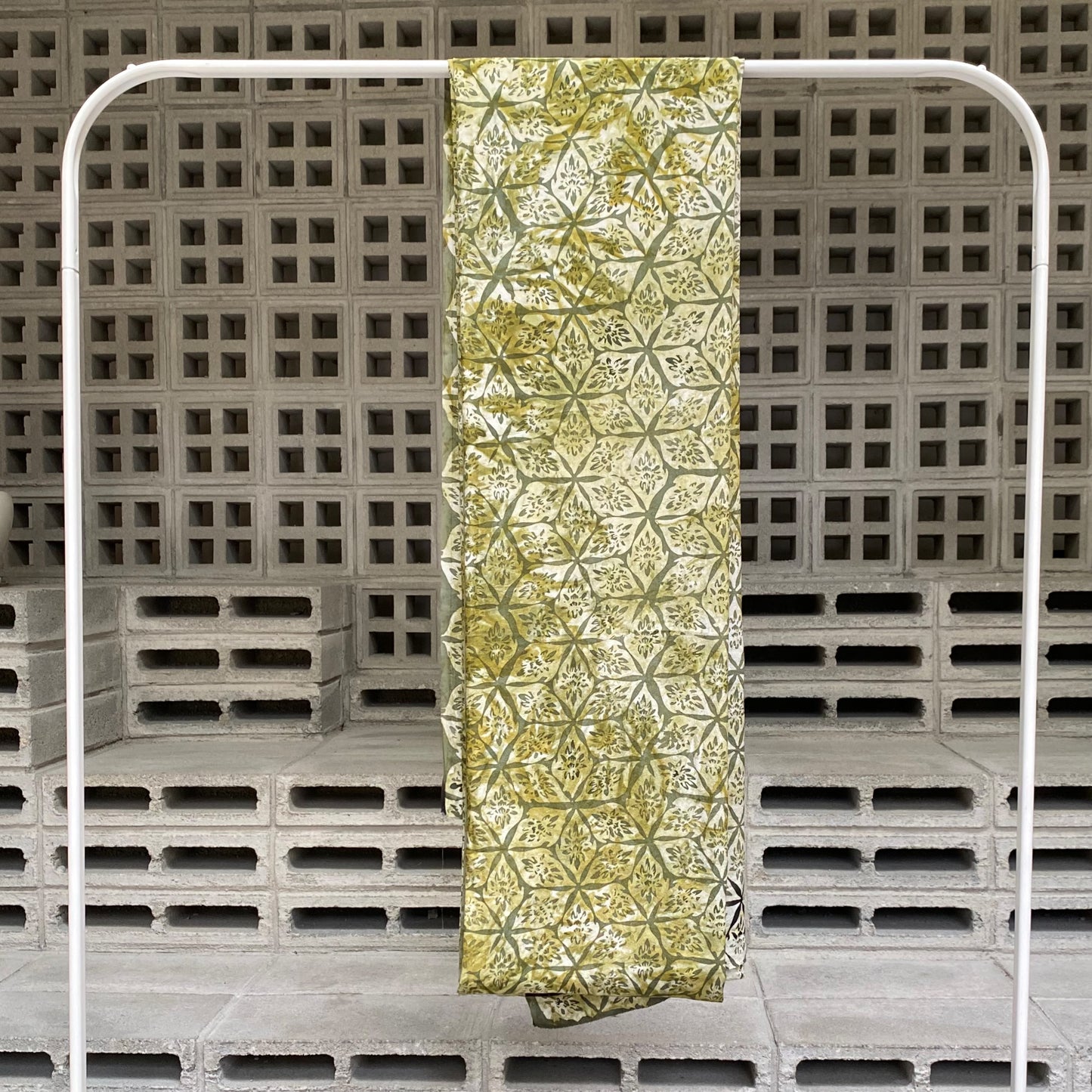 Olive Green - Crepe Silk