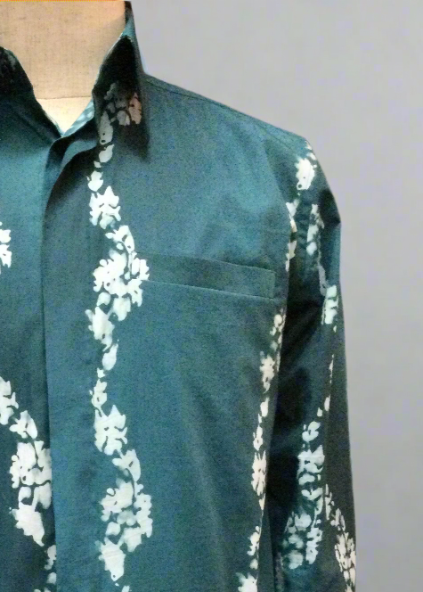 Teal Blue - Men's Bespoke Shirt