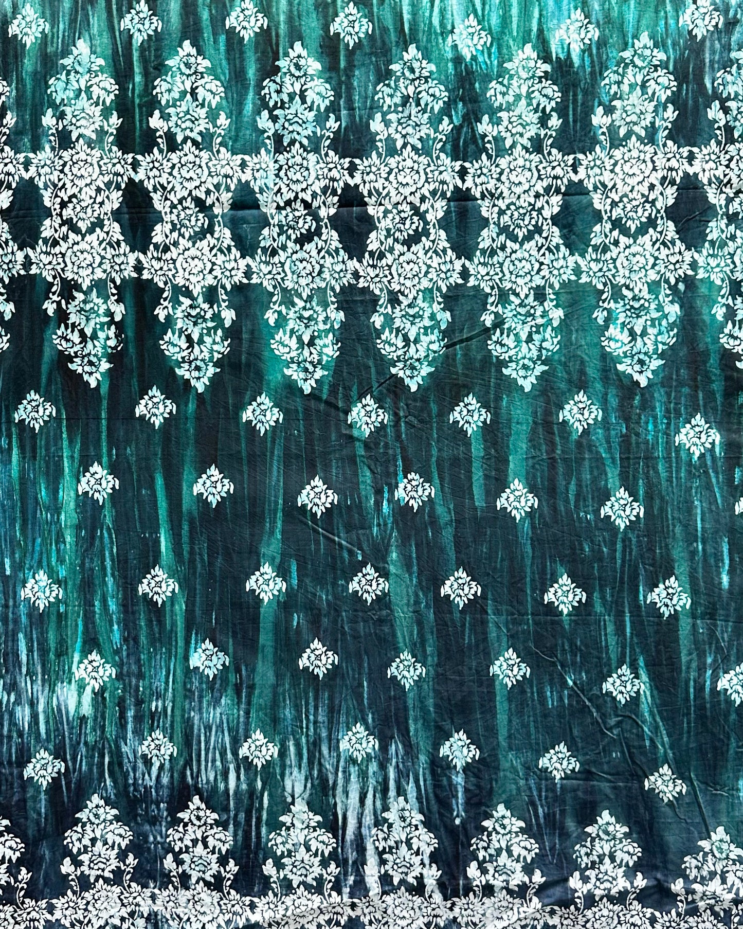 Cotton Satin - Ocean Green