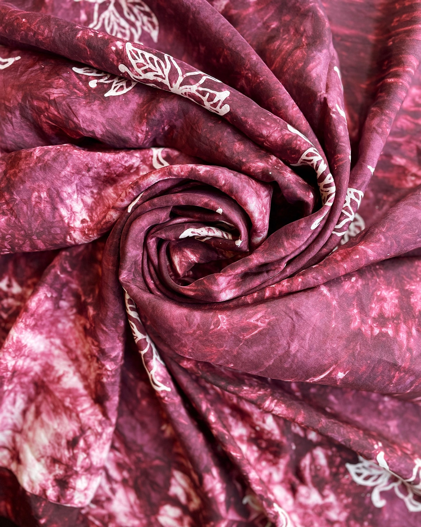 Habuthai Silk - Red Rouge