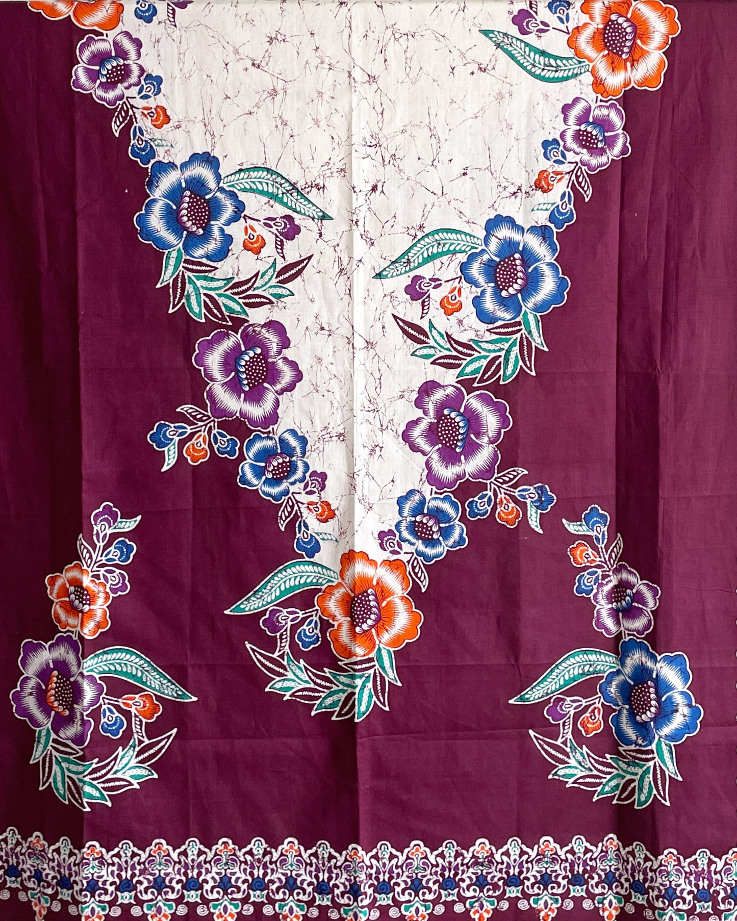 Long Table Cloth Burgundy