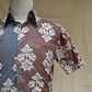 Blue-Copper Rose Ombre - Men's Bespoke Shirt