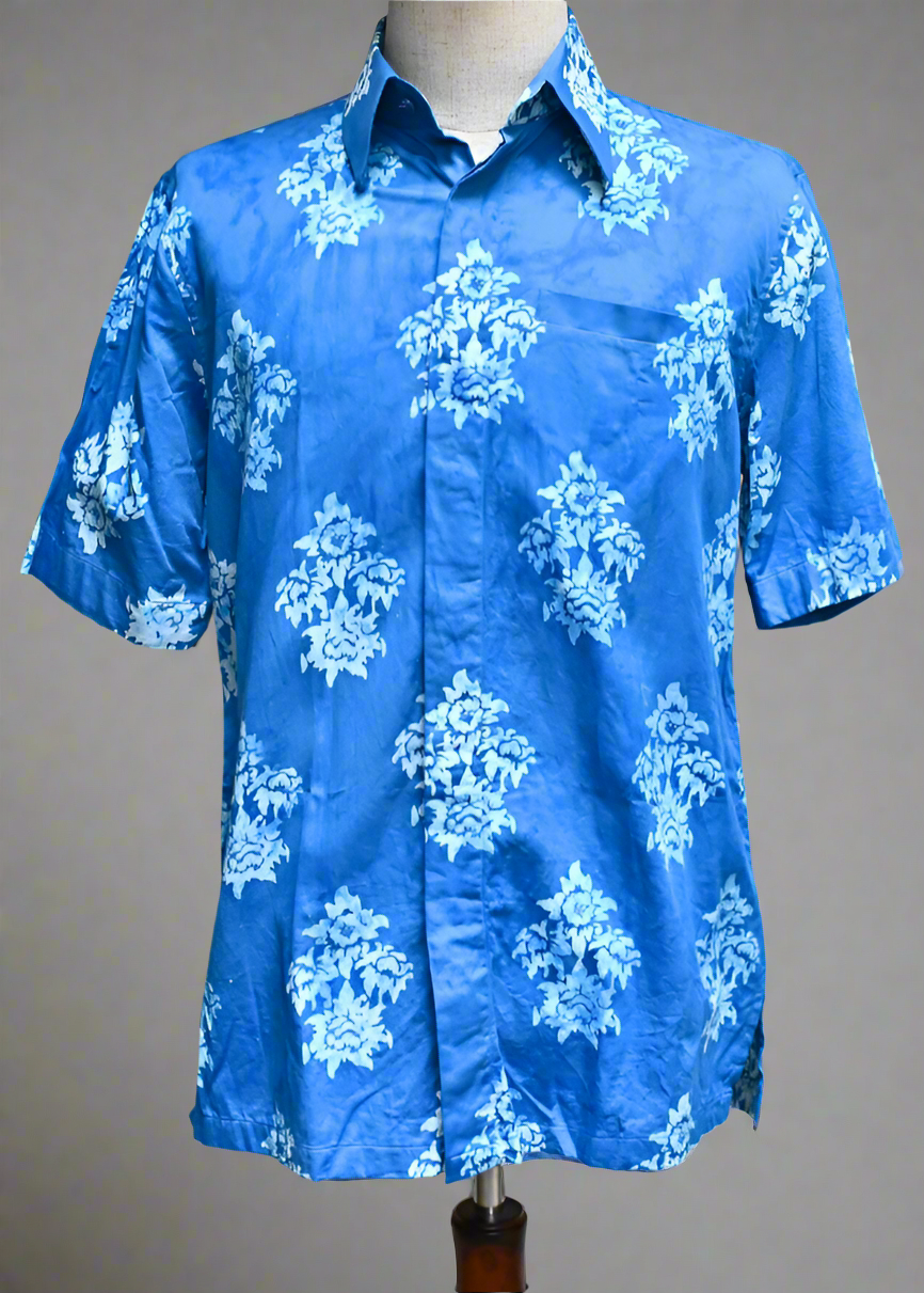 Crystal Blue - Men's Bespoke Shirt