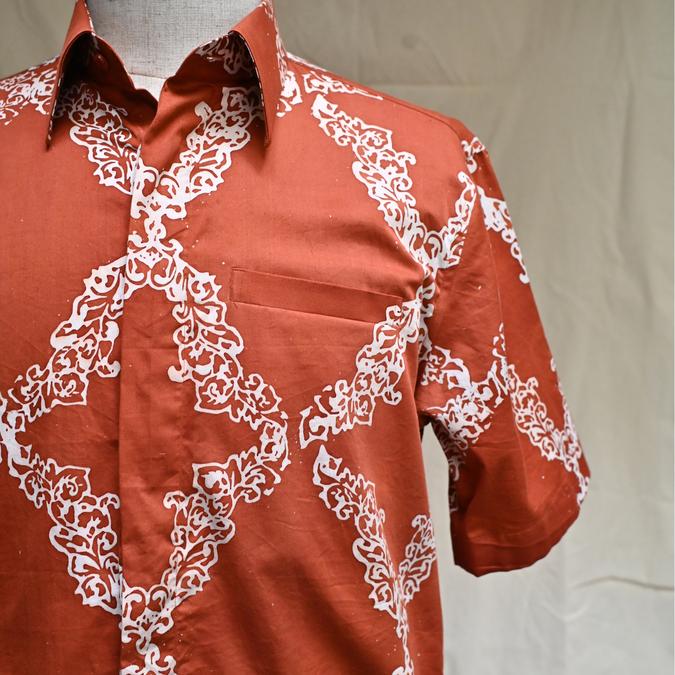 Terracotta - Men's Bespoke Shirt