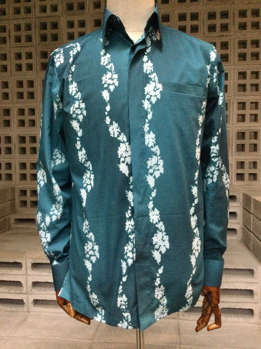 Teal Blue - Men's Bespoke Shirt