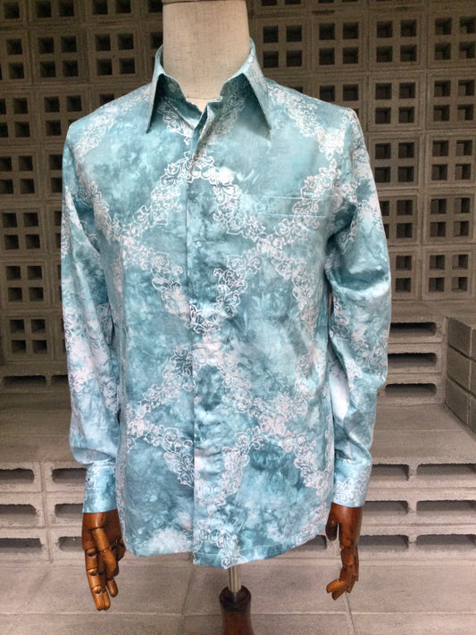 Fountain Blue - Men's Bespoke Shirt